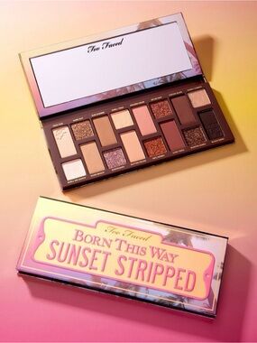 NIB Too Faced Born This Way Sunset Stripped Eyeshadow Palette